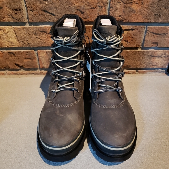 Sorel Women's Lennox Street Rain Boot — Waterproof Leather Boots Size 7.5 - Picture 3 of 12